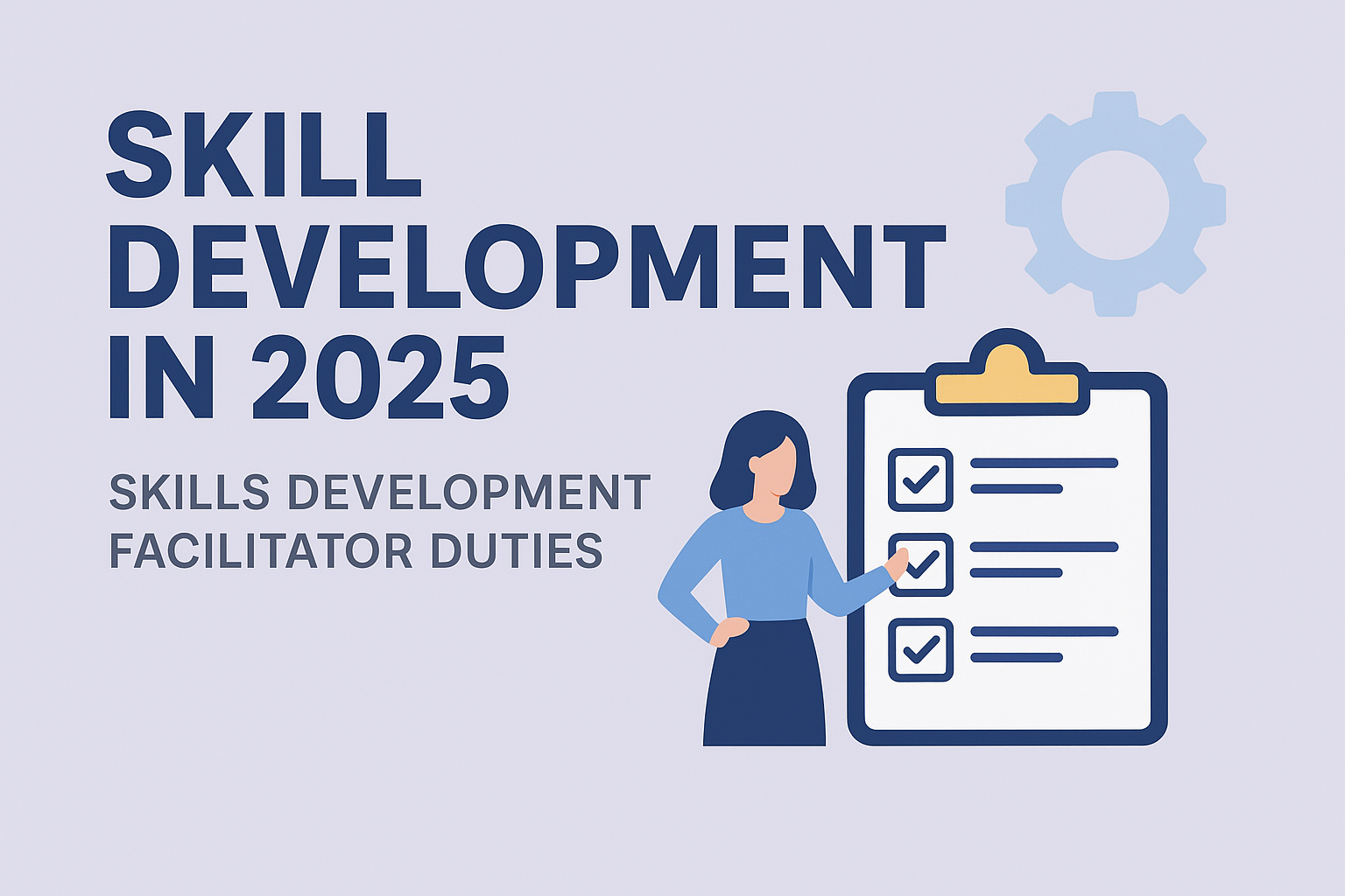 skills development facilitator duties