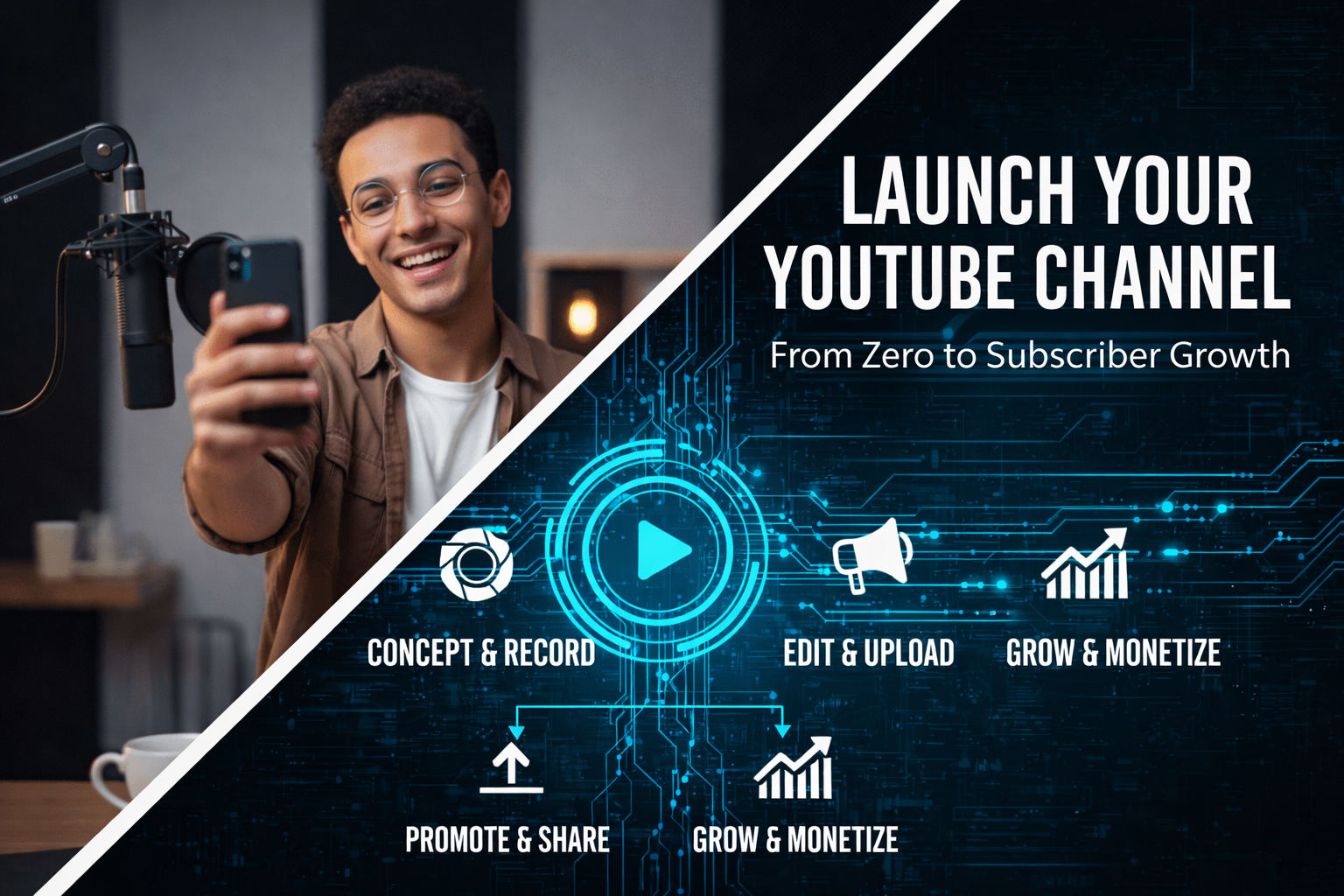 How to Start a YouTube Channel from Scratch in 2026