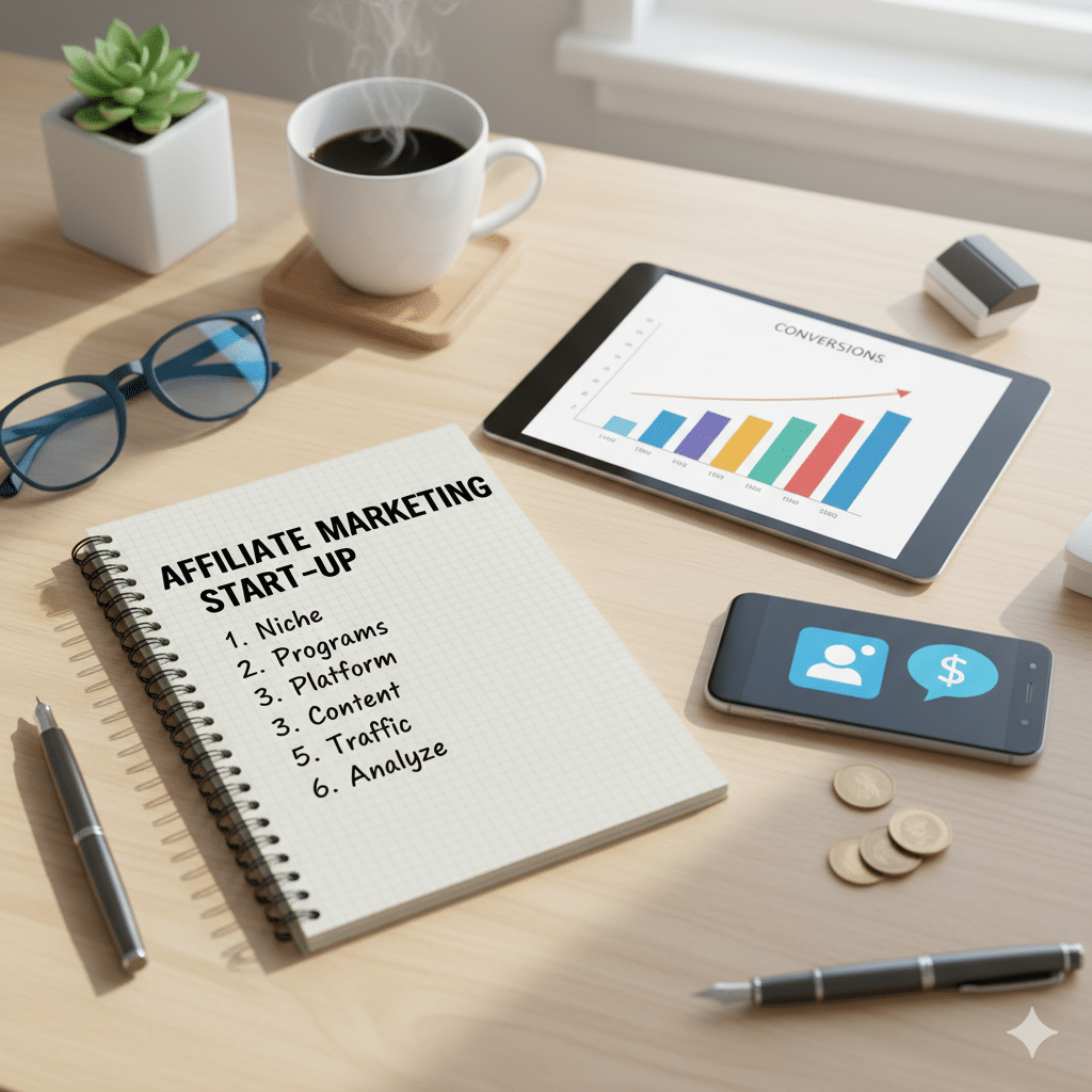 How to Start Affiliate Marketing as a Beginner (Step-by-Step Guide)