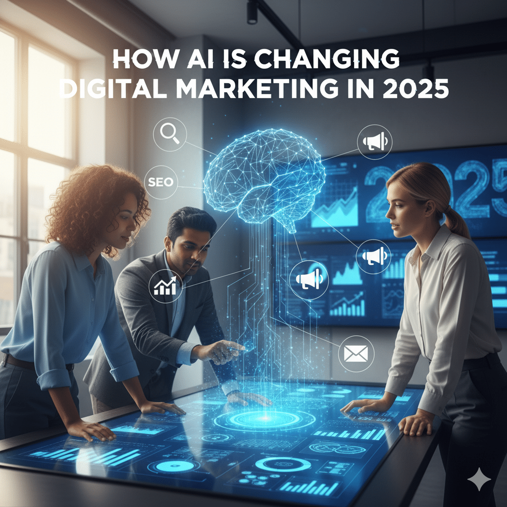 How AI Is Changing Digital Marketing in 2025