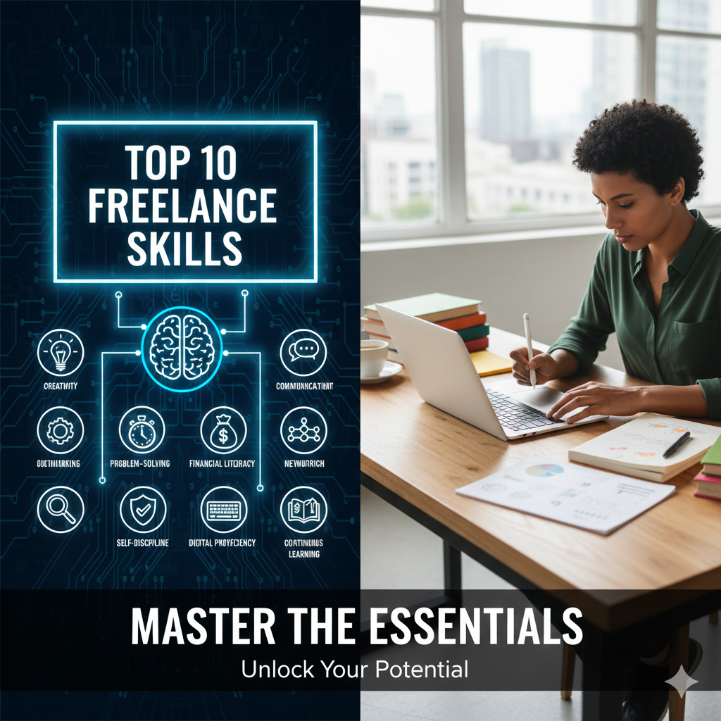 Top 10 Skills Every Freelancer Should Learn First