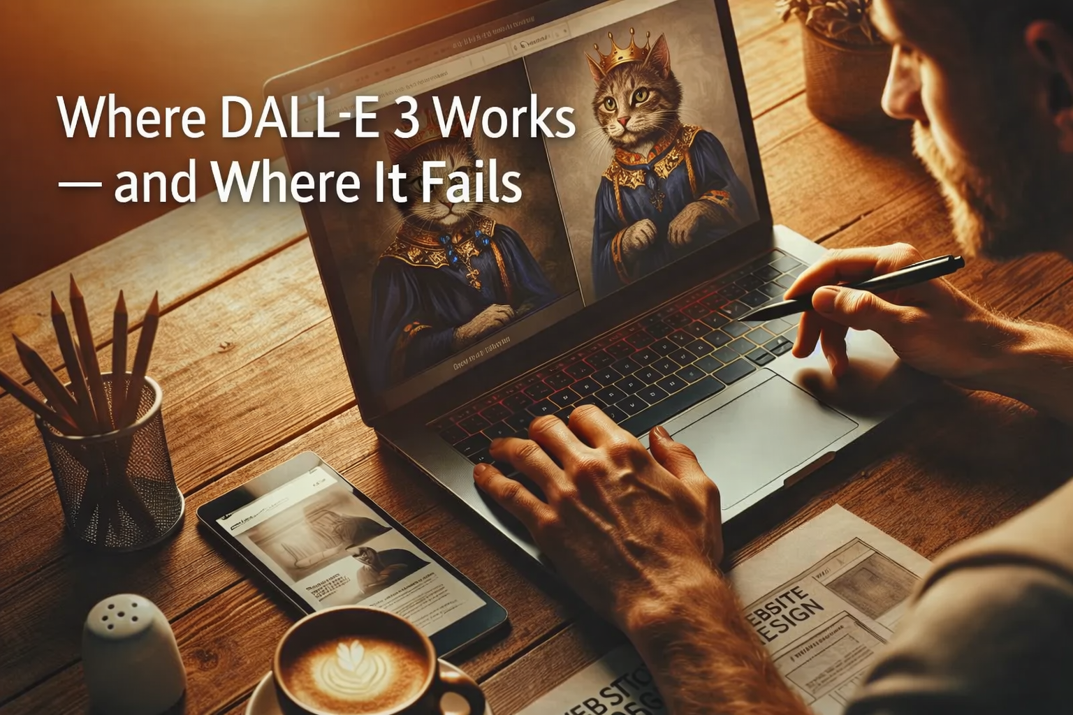 DALL·E 3 in Practice: Where It Works — and Where It Fails