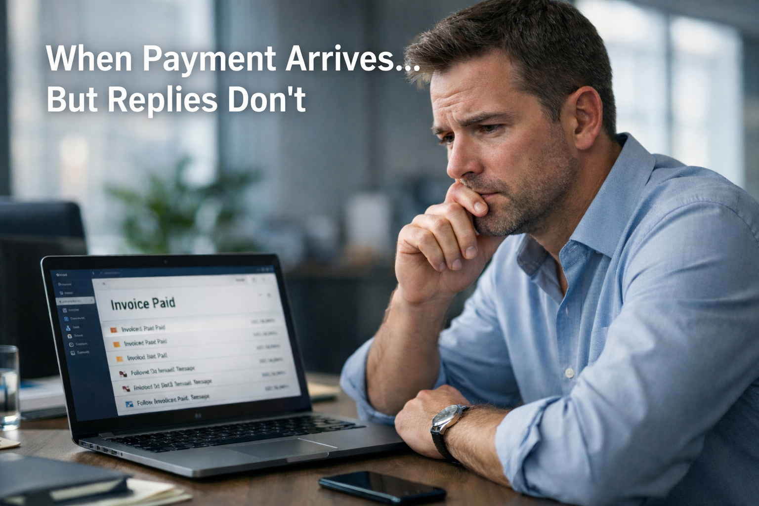 Why Clients Ghost After Paying the First Invoice