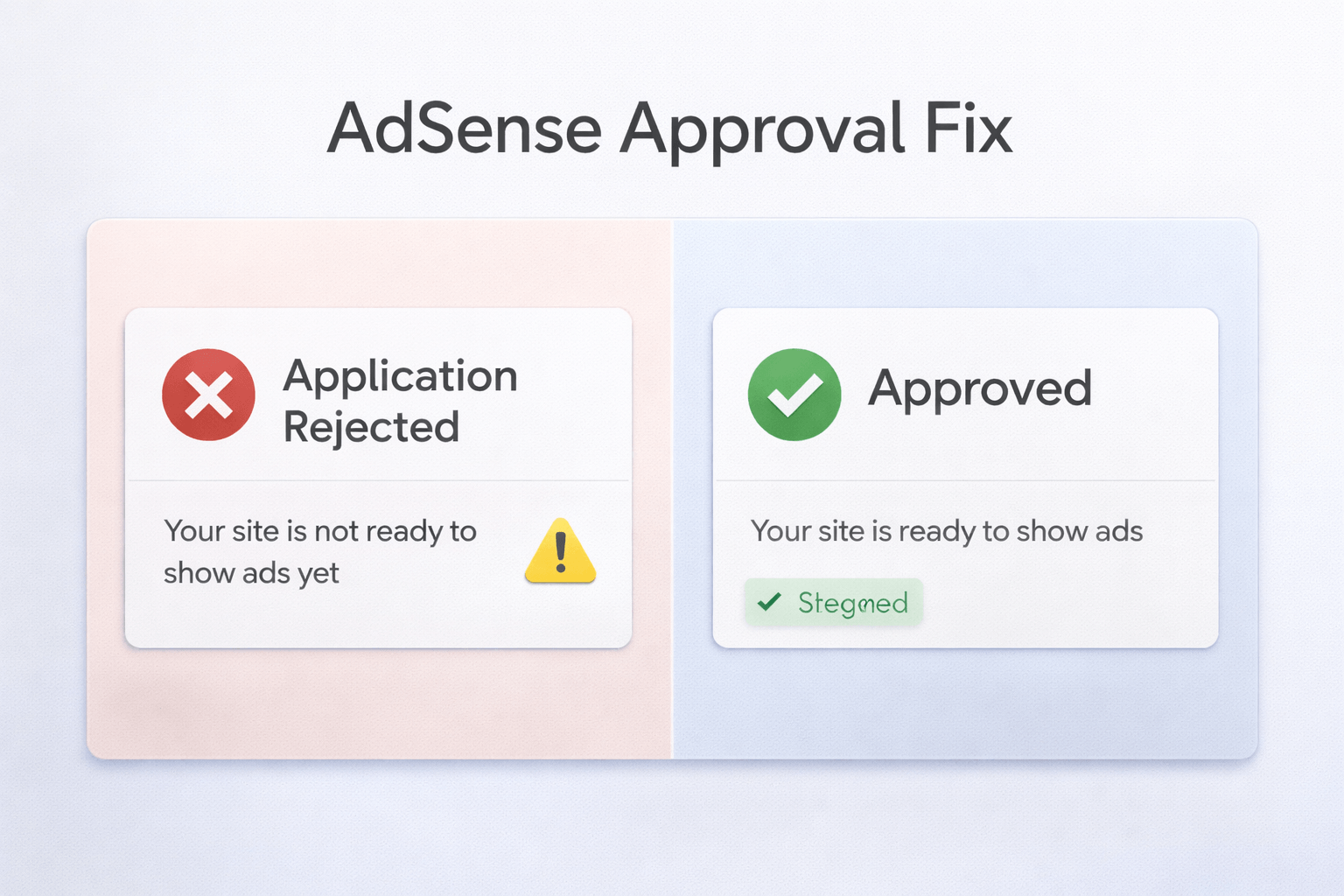 google adsense approval