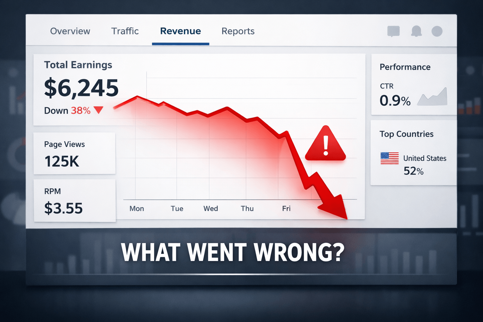 Your AdSense Earnings Dropped Suddenly? Here’s What’s Causing It in 2026
