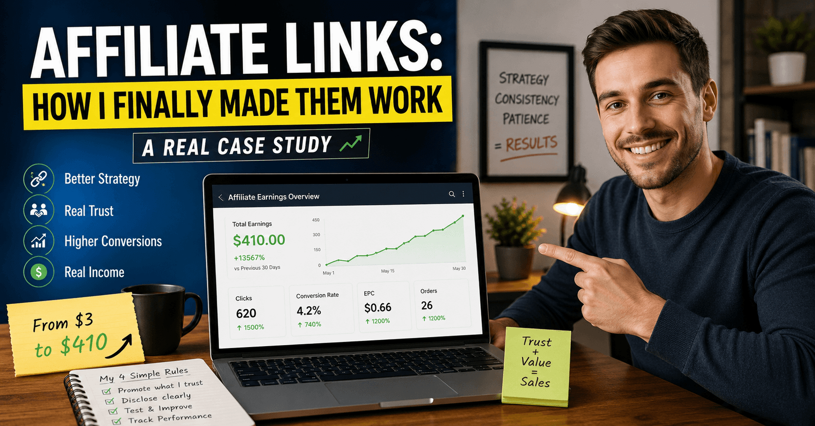 Affiliate Links: How I Finally Made Them Work (A Real Case Study)