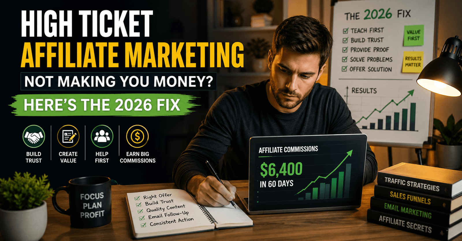 High Ticket Affiliate Marketing Not Making You Money? Here’s the 2026 Fix