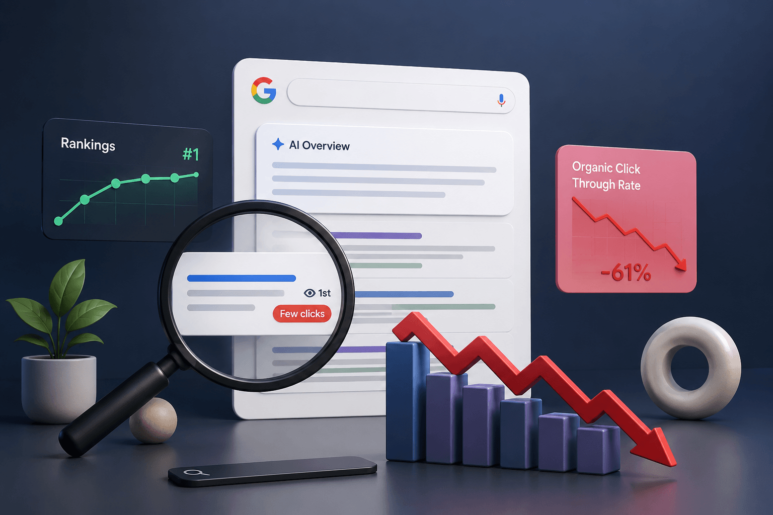 Why Google Search Clicks Are Dropping Even When Rankings Stay the Same in 2026